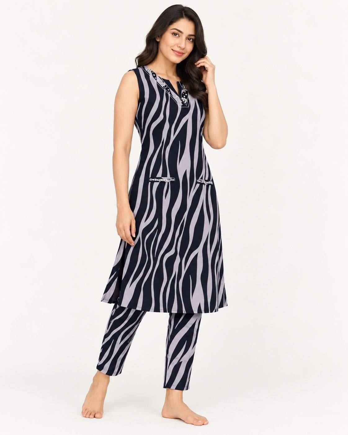 Long Kurti - 2 Pic - A 0931, photo 3 of 4
