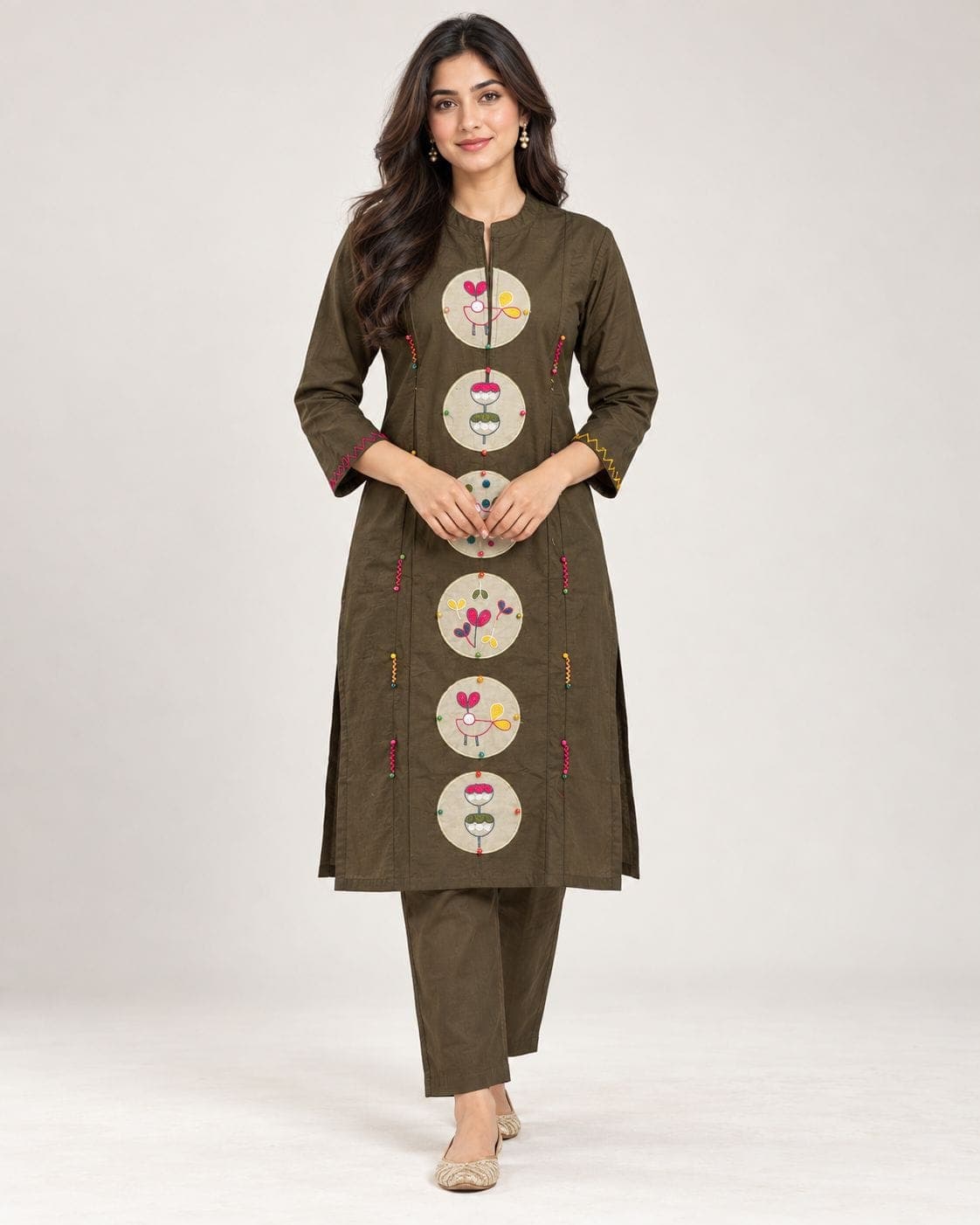 Long Kurti - 2 Pic - A 4087, photo 2 of 4