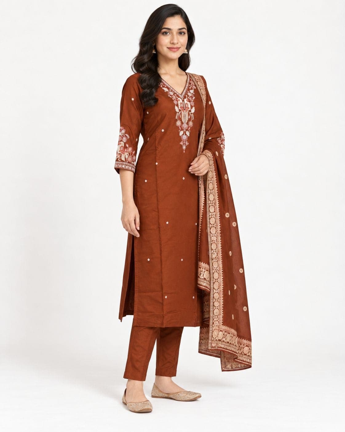Long Kurti - 3 Pic - A4254, photo 3 of 4